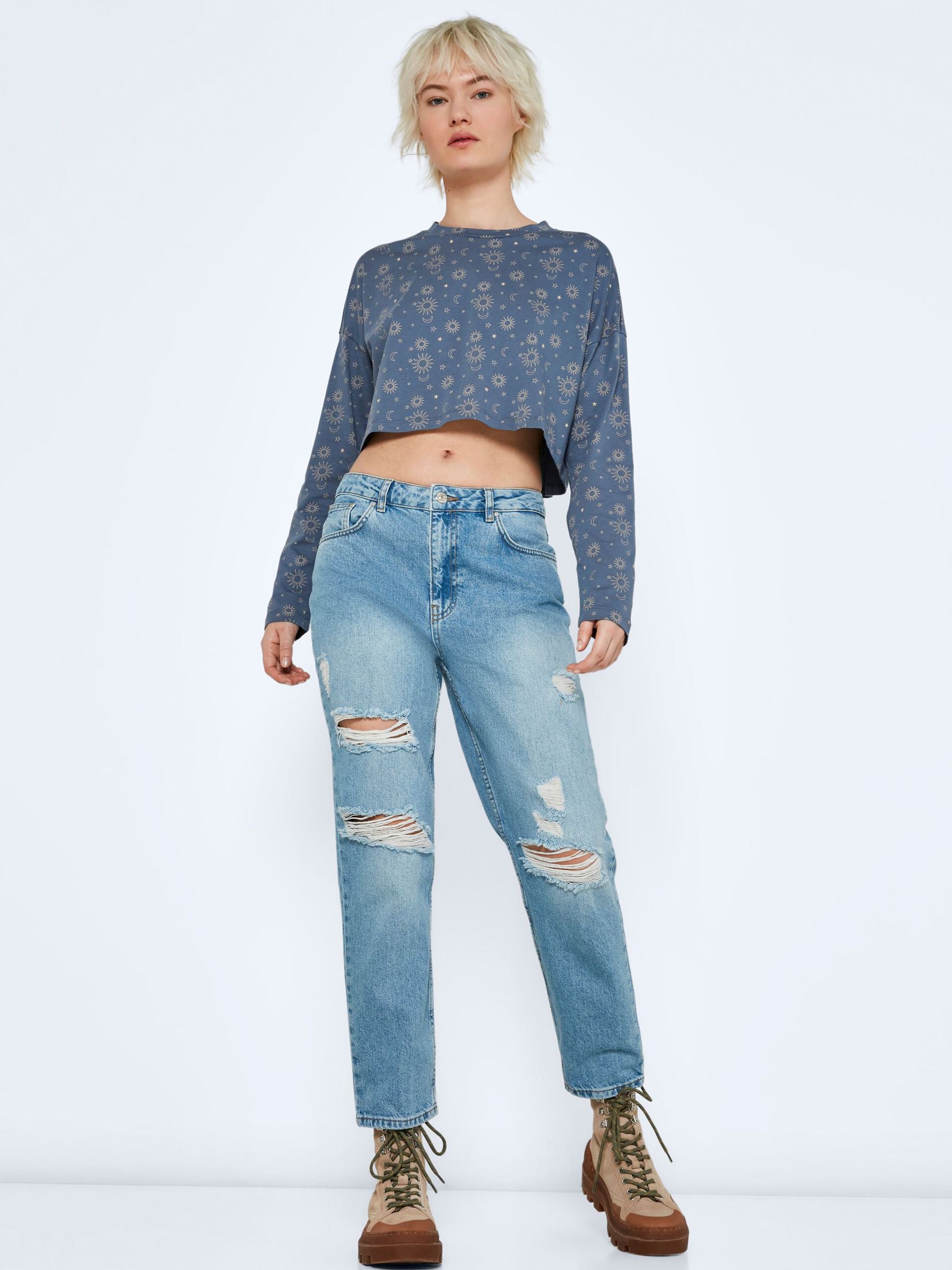 Noisy may hot sale mom jeans