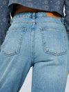 Noisy May High Waist Isabel Jeans in Light Blue Denim