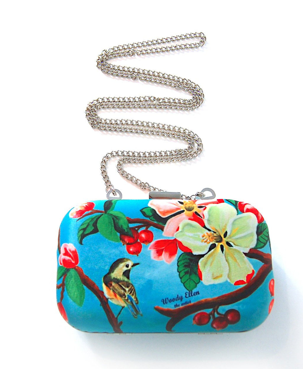 Woody Ellen Blossom Clutch Box Bag